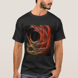 Breaking the Circle Abstract Art T-Shirt