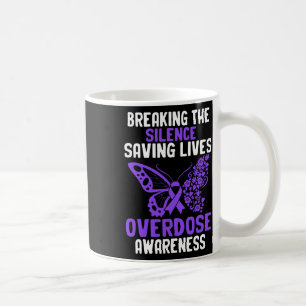 Breaking The Silence Saving Lives Drug Overdose Aw Coffee Mug