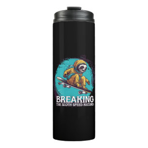 breaking the sloth speed record thermal tumbler