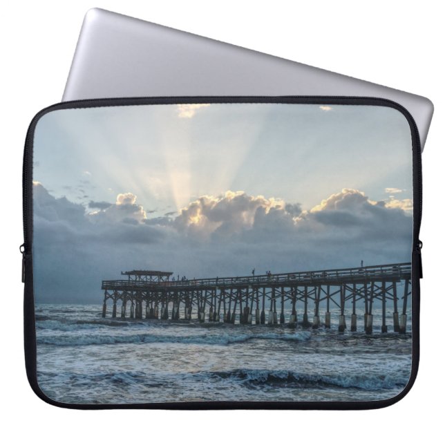 Breaking Through At Cocoa Laptop Sleeve (Front)