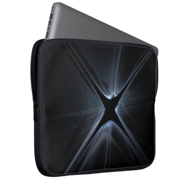 Breaking Through Fractal Laptop Sleeve (Front Right)