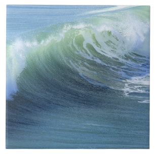 Breaking Wave, Huntington Beach, Ceramic Tile
