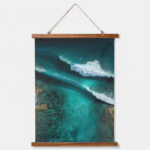 Breaking Waves Aerial Ocean Wall Art