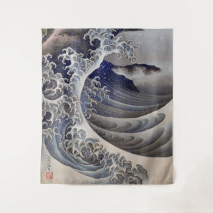 Breaking Waves, Hokusai Tapestry