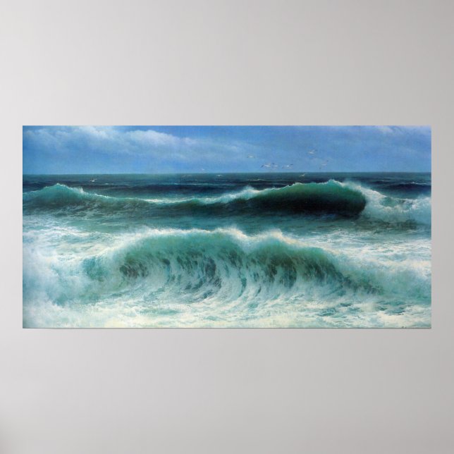 Breaking Waves Poster (Front)