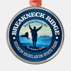 Breakneck Ridge (V) Metal Ornament