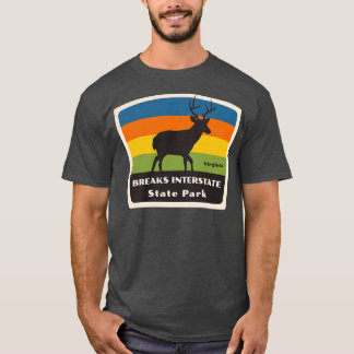 Breaks Interstate State Park Virginia Roaming Deer T-Shirt