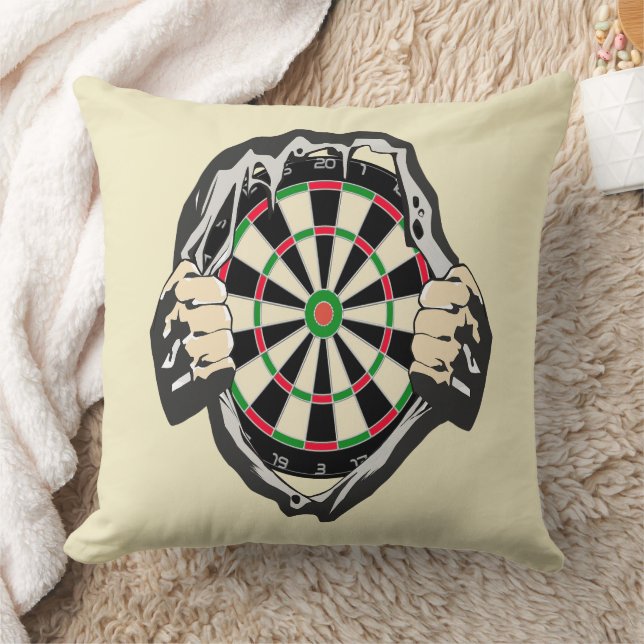 Breakthrough to the Bullseye – Ultimate Dartboard  Cushion (Blanket)