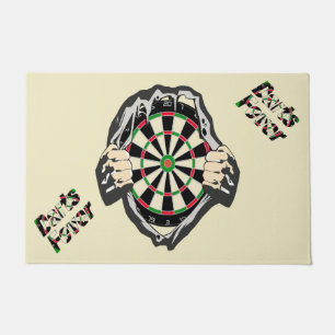Breakthrough to the Bullseye – Ultimate Dartboard Doormat