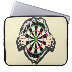 Breakthrough to the Bullseye – Ultimate Dartboard  Laptop Sleeve