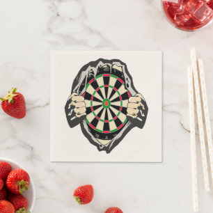 Breakthrough to the Bullseye – Ultimate Dartboard Napkin