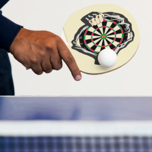 Breakthrough to the Bullseye – Ultimate Dartboard Ping Pong Paddle