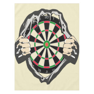 Breakthrough to the Bullseye – Ultimate Dartboard  Tablecloth