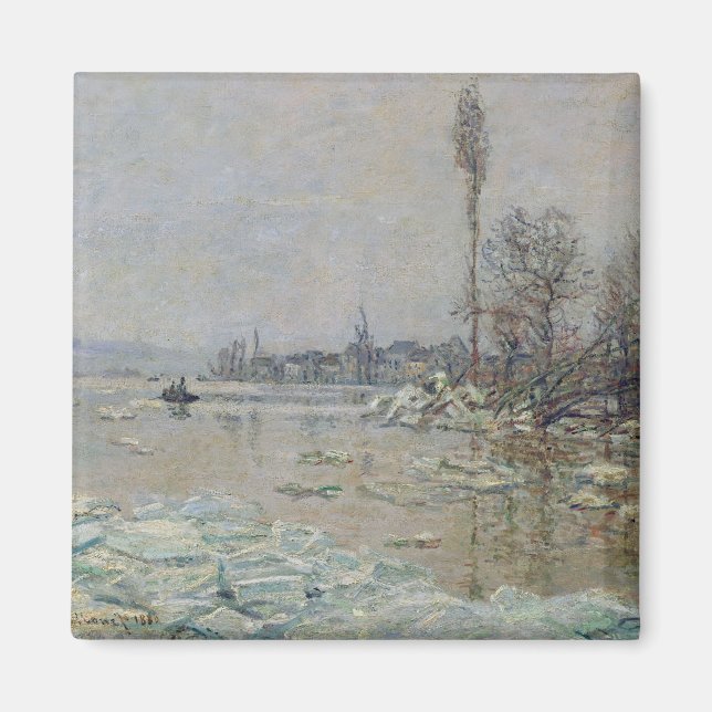 Breakup of Ice, 1880 Magnet (Front)