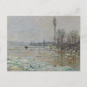 Breakup of Ice, 1880 Postcard
