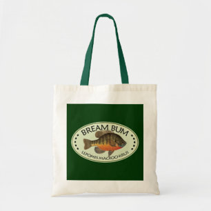 Bream Bum Fishing Tote Bag