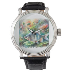 Bream Fish 240824AREF105 - Watercolor Watch