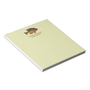 Bream Fishing Notepad