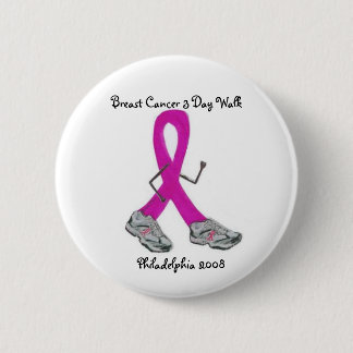 Breast Cancer 3 Day - Philadelphia 6 Cm Round Badge