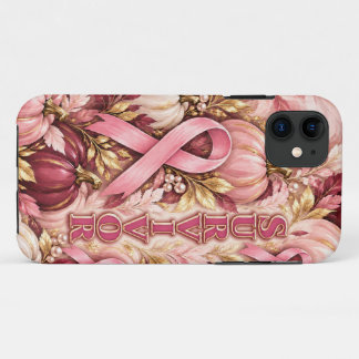 Breast Cancer and Pumpkins Phone Case