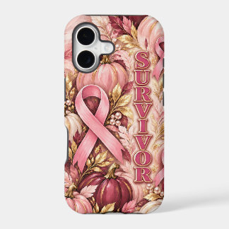 Breast Cancer and Pumpkins Phone Case