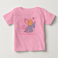 Breast Cancer Angel Customisable Infant T-shirt