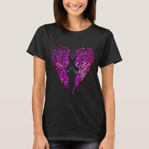 Breast Cancer Angel Wings T-Shirt