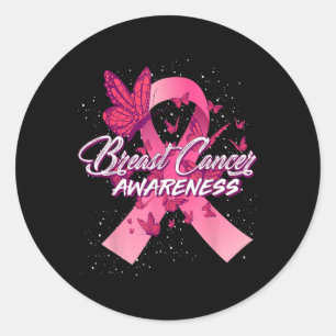 Breast Cancer Awareness _2  Classic Round Sticker