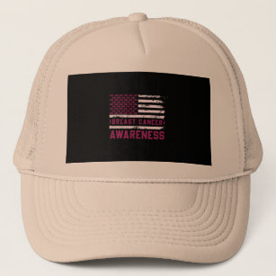 breast cancer awareness (2) trucker hat