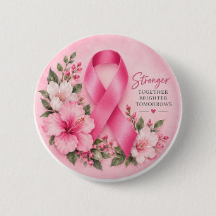 Breast Cancer Awareness 6 Cm Round Badge