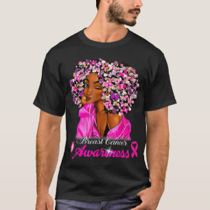 Breast Cancer Awareness African American Women Mel T-Shirt
