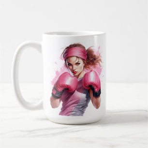 BREAST CANCER AWARENESS AND SUPPORT COFFEE MUG