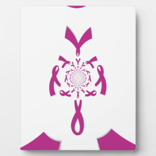 Breast Cancer Awareness Art Print Plaque
