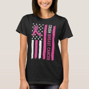 Breast Cancer Awareness Bling Pink Ribbon 3  T-Shirt