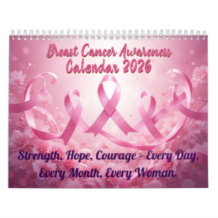 Breast Cancer Awareness Calendar 2026