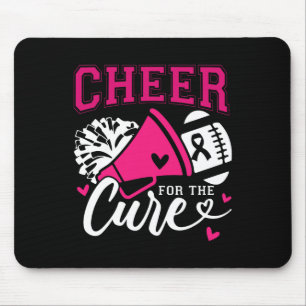 Breast Cancer Awareness Cheer For The Cure Mouse Pad