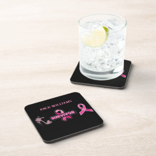 Breast Cancer Awareness  Coaster