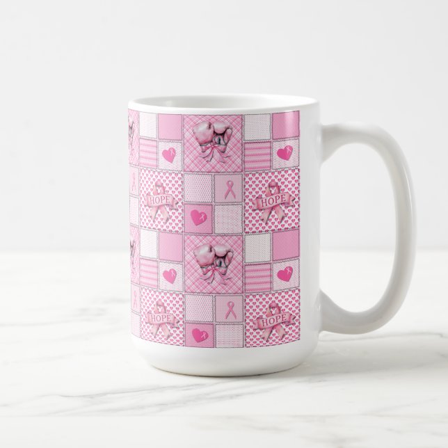 Breast Cancer Awareness Coffee Mug  (Right)