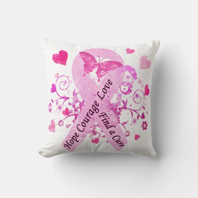 Breast Cancer Awareness Cushion (Front)