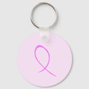 Breast Cancer Awareness Customisable Keychain