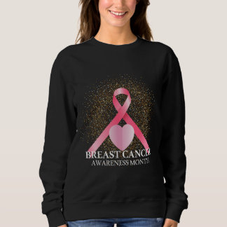 Breast Cancer Awareness Fight Pink Ribbon Sweatshirt