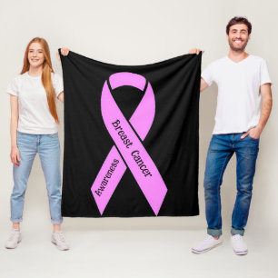  Breast Cancer Awareness Fleece Blanket