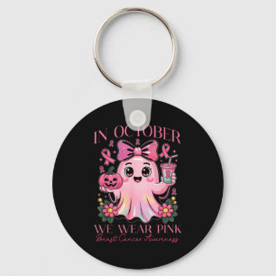 Breast Cancer Awareness For Nk October And Hallowe Key Ring