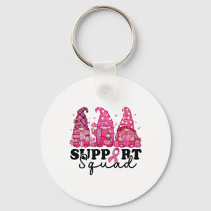 Breast Cancer Awareness For Women Gnomes Support S Key Ring