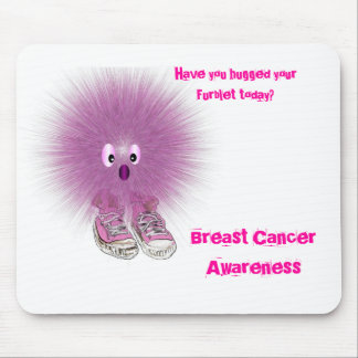 Breast Cancer Awareness, Furblet Mouse Pad