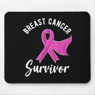 Breast Cancer Awareness Gifts Women Survivor Pink Mouse Pad