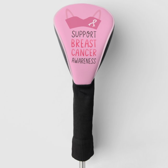 Breast Cancer Awareness  Golf Head Cover (Front)