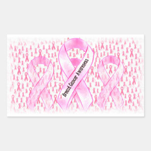 Breast Cancer Awareness-HOPE_ Rectangular Sticker