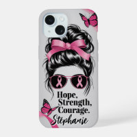 Breast Cancer Awareness Hope Strength Courage