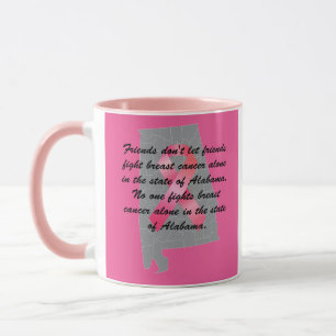Breast Cancer Awareness in Alabama Mug